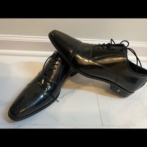 Versace Collection Leather Derby Oxford